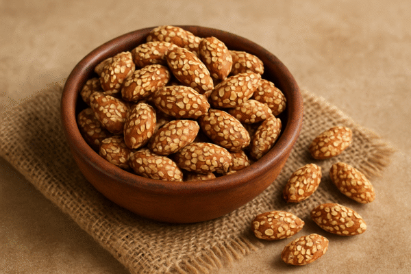 Almonds with Sesame