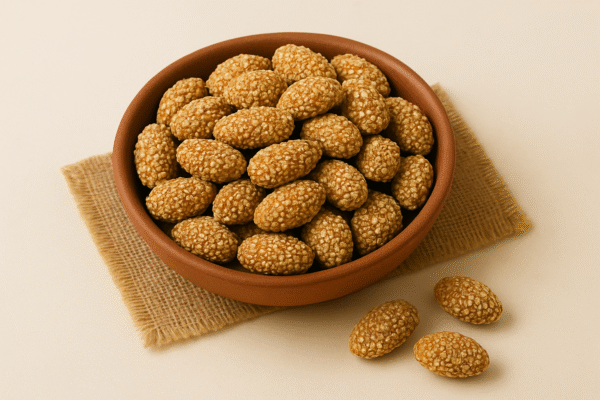 Quinoa-Coated Almonds