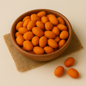 Red Cheese-Coated Peanuts